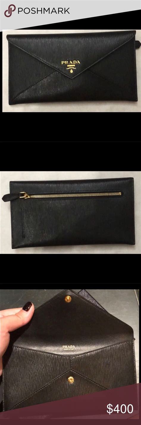 prada clutch wallet|prada envelope clutch.